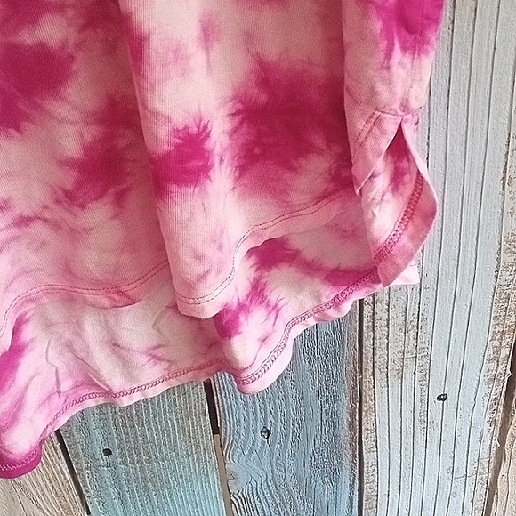 115 NWT Time and Tru Pink and White Tie-dye Sz XL - Picture 5 of 7